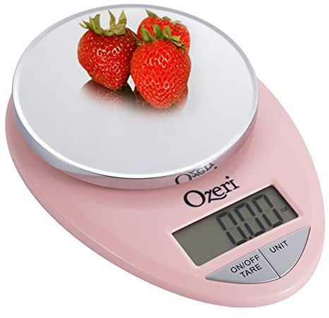 Ozeri Balance de cuisine numérique Pro de 1,4 g à 5,4 kg (1 g à 5,4 kg)