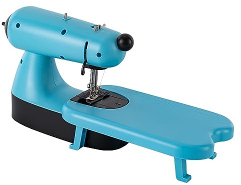 LENDISIY Nähmaschine Mini für Anfänger Kinder, Leichte Kleine Nähmaschine mit Verlängerungstisch und Nähmaschinenzubehör, Elektrische Tragbare Nähmaschine, Haushalt DIY Handnähmaschine