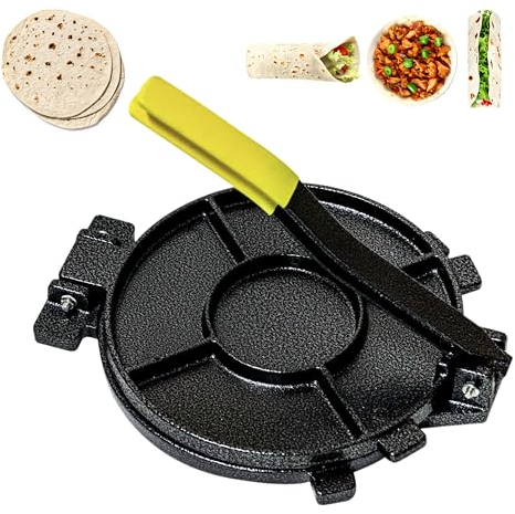 Trademark Innovations Tortilla Maker, Tortilla Presse, 25,4 cm, große Tortilla-Presse