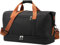 YOETEY Reisetasche Weekender Bag, Handgepäck Tasche 33L Sporttasche Kliniktasche Geburt, Wasserdicht Travel Duffle Bag mit Schuhfach für Reisen,Koffertasche (46×27×24cm Schwarz)