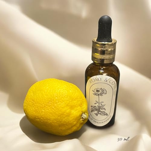 Huile de citron végétale 100% bio Romy & Co, 30 ml