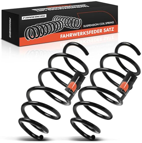 Frankberg 2x Muelles de Suspensión Compatible con Insignia A G09 2008-2017 Insignia A Sports Tourer G09 2008-2017 Insignia A Berlina G09 2008-2017 9-5 YS3G 2010-2012 Replace# 12822721