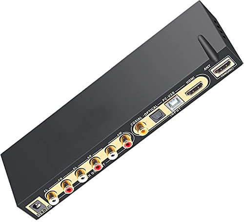 Mavdecll HDMI 5.1 Audio Converter Decoder DAC DTS AC3 FLAC APE 4K*2K HDMI To HDMI Extractor Converter Splitter Digital SPDIF ARC