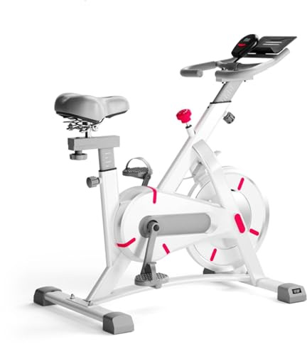 Ciclismo Indoor, Ciclo de Entrenamiento en Casa - Ciclo de ejercicio en casa tranquilo - Bicicleta de con soporte de almohadilla, entrenador en casa con capacidad de carga de 120 kg para gimnasios, cl