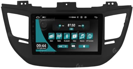 JF Sound - Autoradio Android JF-131HT-UP-2 compatibile con HYUNDAI TUCSON | CarPlay e Android Auto DAB+ |9 pollici HD | Prodotto in Italia