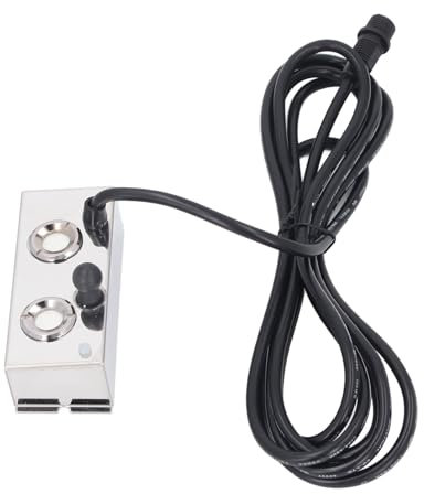 Mist Maker Fogger Ultrasonic 2 Head Mist Maker Fogger Stainless Steel 36V IP67 Water Proof for Pond Garden Lawn Rockery