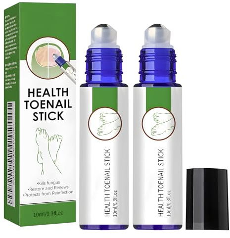 atnayo 2 Pcs Nailshield Anti Fungal Stick Roll On, Nail Shield Anti Fungal Stick for Damaged Nails