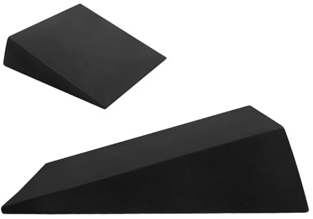 Bloque de cuña para sentadillas, tabla inclinada para yoga, tabla inclinada para estiramiento de pantorrillas, equipo de estiramiento de espuma de alta densidad antideslizante, bloque de entrenamiento