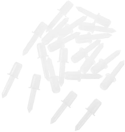 Housoutil 80 perni di riparazione di ricambio per otturatore parti in plastica resistente per finestre forniture per otturatore facile da usare per la riparazione di feritoie rotte