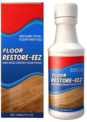 Floor Restore Eez, 150 ml de secado rápido, renovador de parquet, solución duradera para el cuidado del suelo, renovador de suelos para interiores, dormitorio, salón, cocina