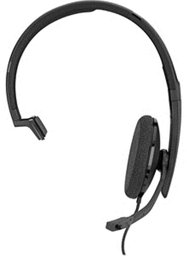 Sennheiser SC 130 USB-C Mono Headset (508353) - Professional Monoaural Headset with Clear Audio Quality, USB-C Interface, Ergonomic Design and Easy Call Control - Ideal for Telecommunications