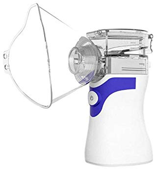 Portable vapore Mini Inhaler macchina portatile umidificatore vaporizzatore nebbia fredda Viaggi Inhaler per adulti e bambini,Blu