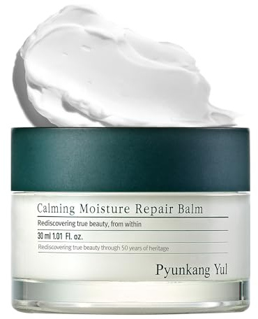 Pyunkang Yul PKY Calming Moisture Repair Balm Instantly Calms Sensitive Skin, Face Moisturizer with Deep and Rich Nourishment, Vegan, Korean Skincare (1.01 Fl.Oz, 30ml)