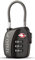 Osprey TSA 3 Dial Cable Lock Black O/S