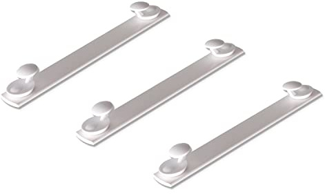 Enrolladores de cuerda para ventanas de plástico, autoadhesivos, para enrollar el cordón de las persianas, 3 unidades