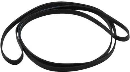 OTOTEC 7PH 1956 V Courroie d'entraînement pour Sèche-linge Tambour Machine à Laver Courroie en Poly Réparation Domestique Pièce de Rechange Compatible avec Grundig 2962470100