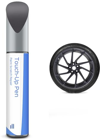 Incognito Grey Tesla fälgar lackstift – gör-det-själv fälgar reparation för 2024 modell 3 Highland 20 tum Performance Wrap wheel