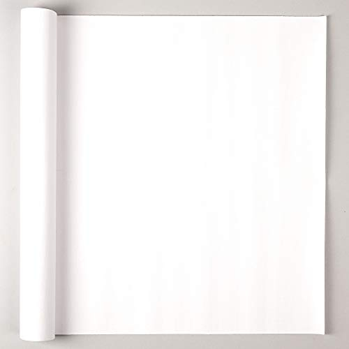 Baker Ross AR498 Blanko-Rolle mit 2 m Leinwand, perfekt für Malerei und Künstler, Weiß