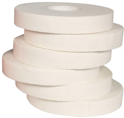 FUJI- Jiu-Jitsu och Judo fingertejp med fodral (6 rullar) vit