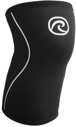 Rehband Genouillère en néoprène de 5 mm pour soutenir les genoux - Stabilise les articulations et les muscles - Idéal pour le sport la musculation