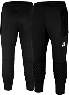 Reusch - Concorso Portieri 3/4 Short Advance, Pantaloni da Portiere da Calcio per Adulti, Imbottiti Uomo