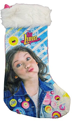 CARTOON Calza della befana Soy Luna decorazioni natalizie calzettone dolci caramelle doni per grandi e bambini