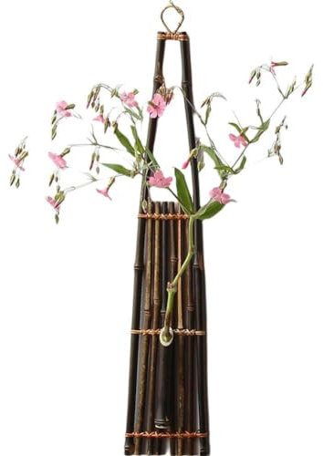 Abbdbd Blumentopf Zum Aufhängen an Der Wand, Zimmerpflanzenhalter, Wandvasen Für Trockenblumen, Künstliches Grün Für Wohnzimmer, Zuhause, Büro, Dekoration