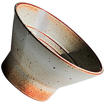 OKUMEYR 1pezzi Ciotola Alta Vintage Scodella Per Zuppe e Insalate Utensile e Ristoranti Facile Da e Sicura