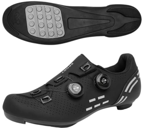 Kraftpaid Spin Schuhe Damen,Fahrradschuhe Herren Damen,Moutntain Fahrradschuhe Herren Damen,KnöChel SchüTzen,Knie SchüTzen,Richtige Fahrhaltung,Geeignet FüR StraßEnfahrten,Pendler,Touren