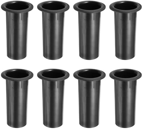 sourcing map 6 tubi per porte per altoparlanti, 5 x 12,7 cm, per Bass-Reflex, Bass Woofer, progetti di altoparlanti fai da te, miglioramento dei bassi