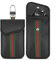 BOODPET Set scatola e borsa schermanti per chiavi | Protezione antifurto per chiavi dell'auto | Protezione da attacchi RFID/NFC/remoti | Disponibile in diversi modelli (Borsa schermata)