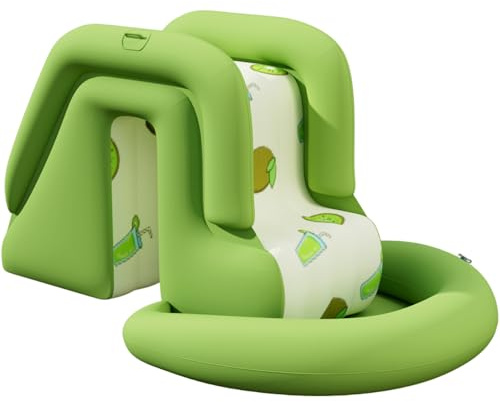 Whyzsjnclg Aufblasbares Wasserrutschen, Poolrutsche, PVC -aufblasbares Wasser mit Luftpumpe für Outdoor, Innenräume, Garten, Garten