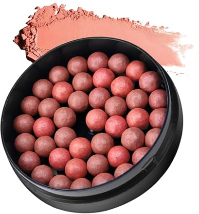 Rubor en Crema Para Piel Madura - Colorete Difuminable Para Cara | Tono Natural Ligero Con Brillo, Color Duradero Para Uso Diario Viajes Mujeres