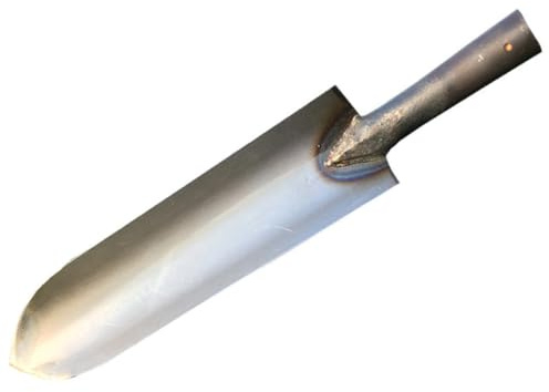 BCOATH Pala de Acero para Jardinería Herramienta para Plantar y Deshierbar Ligera y Práctica para Jardines Huertos y Exteriores Facilita y Limpieza de Hierbas