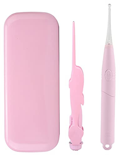 bluebone Professional LED Luminous Children Earpick Earwax Remover Pincett Set Health Care Tool