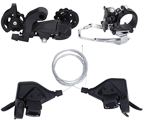 ZLXCAOB WAKE 30-Gang-Gruppe Schalthebel 3 x 10 Gang Kettenschaltung Set vorne und hinten für Mountainbike-Zubehör