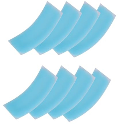 GAROZATION 8 Stück Kühlgelpflaster für Kinder und Babys Blaue Gel Kompressen aus Vliesstoff zur Schnellen Fiebersenkung und Angenehmen Kühlung im Sommer