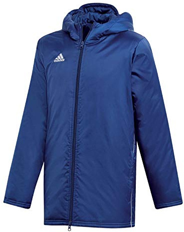 Adidas barns Core18 Std Jkty sportjacka dark blue/White 5-6Y