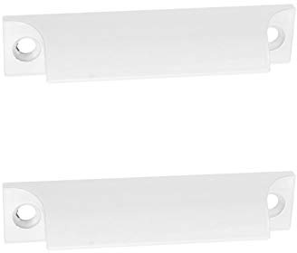 Geesatis 2 Pack 3 Inch Center to Hole Cabinet Pulls - Premium Aluminum Alloy Handles for Kitchen Cabinets, Drawers, Dressers, Cupboards, Wardrobe, Garage & Barn Doors (Mounting Screws Included)