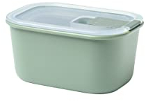 Mepal – Contenitore per alimenti EasyClip – Barattolo con coperchio e chiusura a scatto – Adatto per microonde, forno a vapore, frigorifero e congelatore – 450 ml – Nordic sage