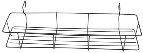 Parliky Panier de Rangement pour Barbecue 1 Pièce en Acier Inoxydable Crochets Organiseur de Bouteilles d'Assaisonnement Accessoire pour Grill pour Sauces et Épices