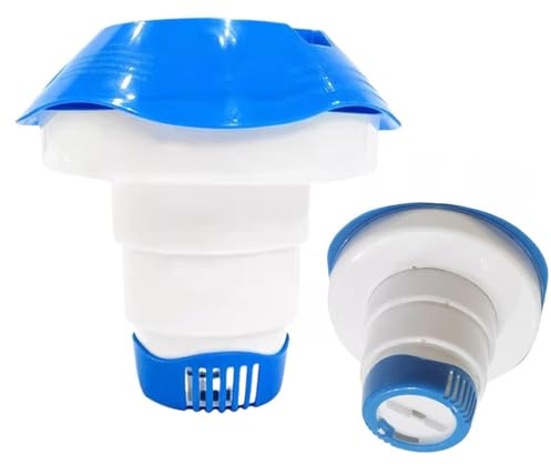 Galleggiante per compresse di cloro, dispenser per compresse idromassaggio da 12,7 cm, galleggiante per piscina | PP, supporto galleggiante automatico per spa, stagno e uso