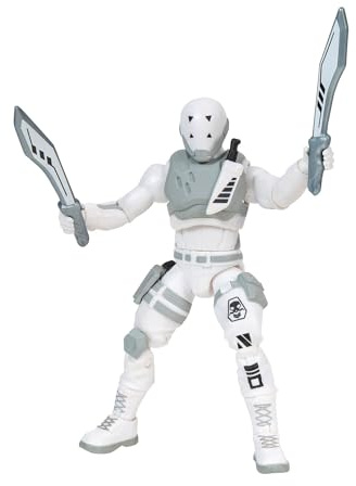 Fortnite FNT1365 - Scratch (Unvaulted) Solo Mode Figur, 10 cm | Mit Gestreifte Schlitzer Zubehör und Code für ein virtuelles Item, offizielle Figur