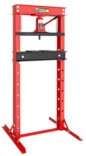 Wiltec Hydraulische Werkstattpresse mit 12 Tonnen Presskraft