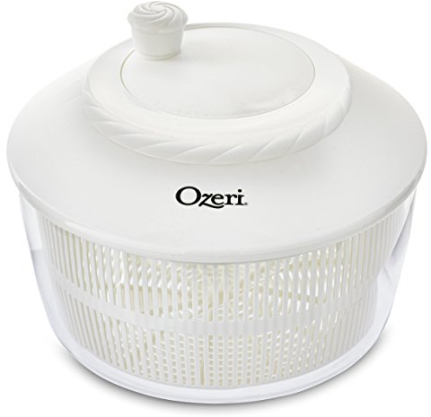 Ozeri Italian Made Fresca Salad Spinner and Serving Bowl, BPA-Free