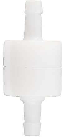 6mm Kunststoff Inline Rückschlagventil Heizöl Wasser Gas Einweg Non Return Flüssigkeitszubehör DIY