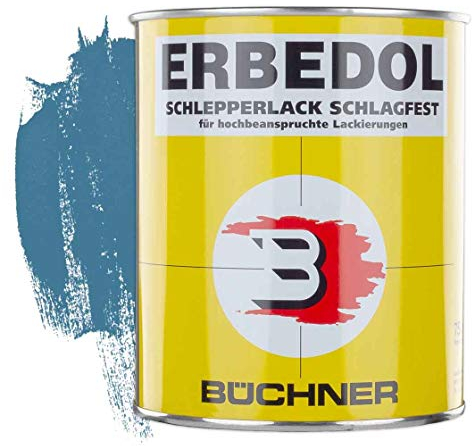 Schlepperlack | MENGELE-BLAU | 0,75 l | restaurieren | Traktor | lackieren | Farbe | Trecker | Frontlader | Lack | Lackierung | Farbton | schnelltrocknend | deckend