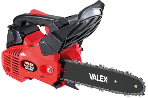Valex Motosega da Potatura Easy 26A Catalizzata 25,4 cc – Barra 30 cm, 2 Tempi, Sistema Antivibrante, Arresto Catena Rapido, Linea Family