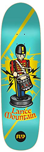 Flip Lance Tin Toys 22,9 x 80,9 cm Deckbrett, Erwachsene, Unisex, Mehrfarbig, Einheitsgröße