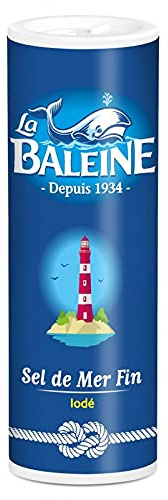 LA BALEINE - Salière Sel Fin 250G - Lot De 4 - Offre Special